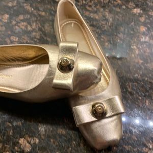 Ferragamo Varina Napa leather ballerina
